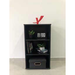 Estante Multiuso para Livros Baixa 2 Prateleiras 81cmx45cm - 7