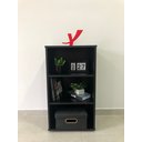 Ver imagem 7 de Estante Multiuso para Livros Baixa 2 Prateleiras 81cmx45cm