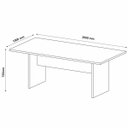 Ver imagem 2 de Mesa de Reunião para Escritório Grande Preto