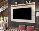 Ver imagem 2 de Painel Germai Vivare 180cm TV 72 Polegadas Off White/Freijó