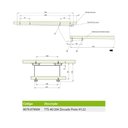 Ver imagem 2 de Base Deslizante para Teclado Tts 40/204 H122 Zincado Preto Fgvtn