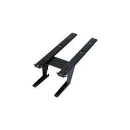 Base Deslizante para Teclado Tts 40/204 H122 Zincado Preto Fgvtn - 1