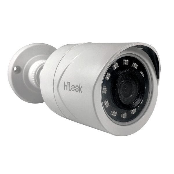 Câmera Hilook Bullet Full HD 1080P Thc-B120C-P Hikvision com Lente 2.8mm. IR 20M. Ip66 - 3