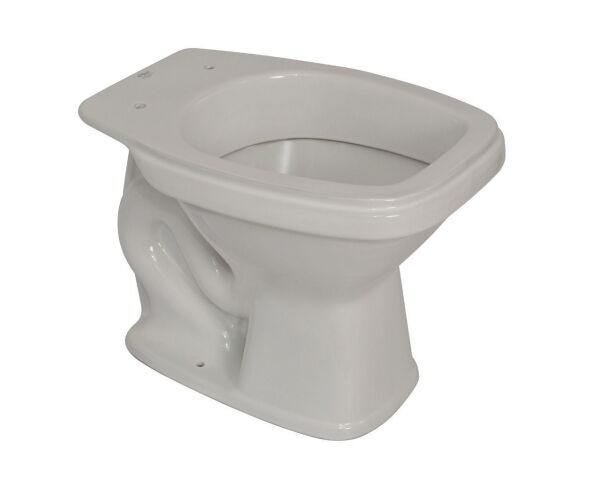 Bacia Para Caixa Acoplada Cinza Claro Primula Plus - 1