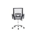 Ver imagem 5 de Cadeira Escritório Plus Cinza Giratória Regulável Home Office Computador