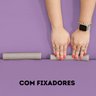 Capas de Sofá 2 Lugares com Fixador:lilás - 5