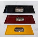 Ver imagem 2 de Pia Isocril 120X55cm Com Cuba Inox Branca Corso