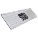 Ver imagem 1 de Pia Isocril 120X55cm Com Cuba Inox Branca Corso