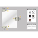 Ver imagem 7 de Kit 01 Porta De Pivotante Giro Em Vidro Temperado Marrom