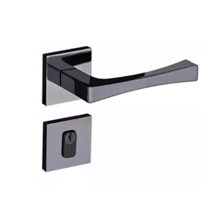 Fechadura Pado Vivaldi Rq2 885 - 55 Externa Roseta Quadrada Grafite Polido