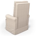 Ver imagem 6 de Kit 02 Poltronas de Amamentação e Descanso com Balanço Laís G05 Linho Creme - Mpozenato
