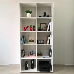 Estante Multiuso para Livros Alta 4 Prateleiras 188cmx90cm - 7