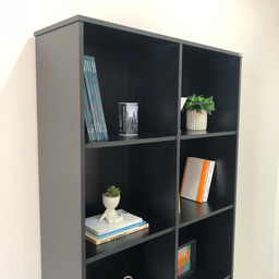 Estante Multiuso para Livros Alta 4 Prateleiras 188cmx90cm - 14