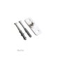 Kit 08 Porta Dupla Pivotante Giro de Vidro na Cor Branco - 6
