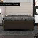 Ver imagem 5 de Base Para Cama Box Casal 138X188Cm Hit Suede Marrom