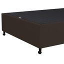 Ver imagem 2 de Base Para Cama Box Casal 138X188Cm Hit Suede Marrom