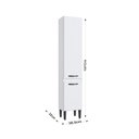 Ver imagem 3 de Paneleiro Simples para Cozinha 2 Portas Light Branco
