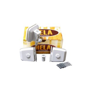 Kit 02 Para Montagem Janela Pivotante V/a Branco