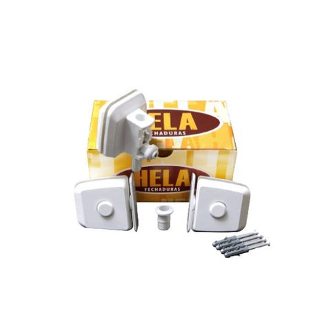 Kit 02 Para Montagem Janela Pivotante V/a Branco