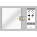 Ver imagem 4 de Kit 10 Porta De Correr Giro Em Vidro Temperado V/A Branco