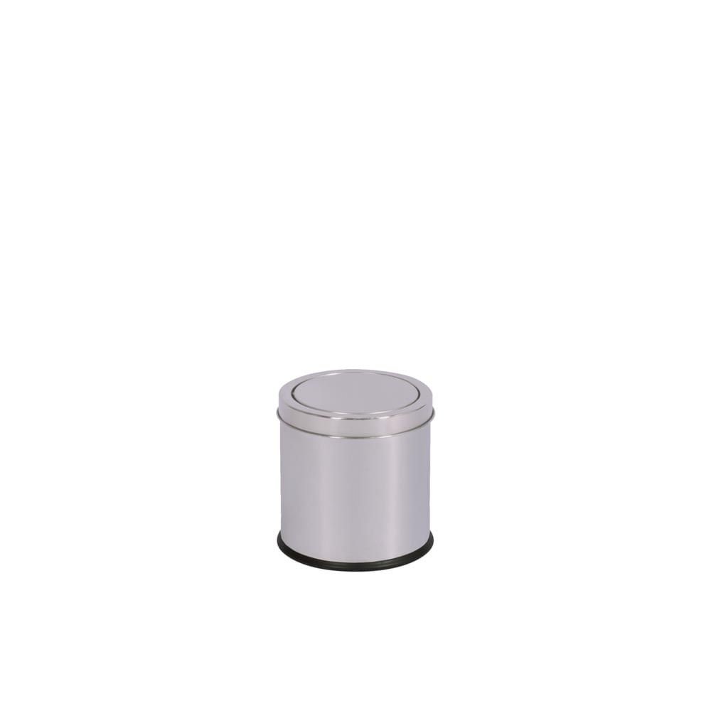 Lixeira Inox Basculante 3L MOR - 1
