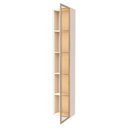 Ver imagem 6 de Painel para TV até 84 Polegadas Ripado LED Vidro Reflecta Portas 100% MDF 219CMX305CM Vitoria Regia Yescasa Bege