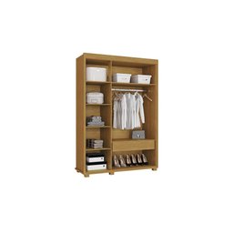 Guarda Roupa Solteiro Belize 100% Mdf Multiuso Camas Fênix - 3
