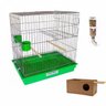 Gaiola Criadeira para Calopsita Ring Neck com Ninho e Bebedouro - 1