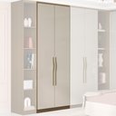 Ver imagem 4 de Guarda Roupa Modulado 02 Portas 03 Gavetas 245cm Setiba