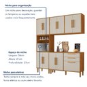 Ver imagem 7 de Cozinha Completa 4 Peças 11 Portas 2 Gavetas Lorena