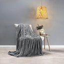 Ver imagem 6 de Cobertor Comfy Queen Manta Ultrasoft Alto Relevo Super Macia - Gris - Cinza