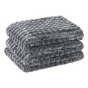 Ver imagem 1 de Cobertor Comfy Queen Manta Ultrasoft Alto Relevo Super Macia - Gris - Cinza