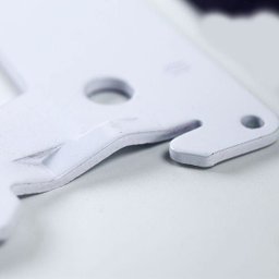 12 Suportes para Trilho Cremalheira Prateleira 30cm Branco - 5