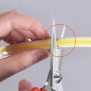 Ver imagem 6 de Mangueira Fita Led Cob Branco Quente Metro Achatada 127v Ip66 Externa