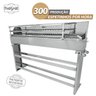 Churrasqueira Giratória Portátil Para Espetinho - Inox A Carvão - Para 49 Espetinhos - 2