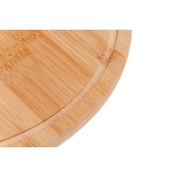 Kit Pizza Em Bambu Napoli 35 Cm - 3 Pçs - 5