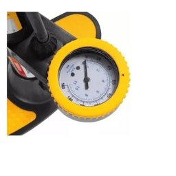 Bomba para Encher Pneus Mamometro Ar Manual 60cm Bola Bike - 3