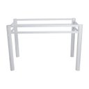 Ver imagem 5 de Base Para Mesa De Vidro Jantar 8 Lugares Branca Retangular