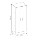 Ver imagem 2 de Estante Multiuso 2 Portas Sage Branco