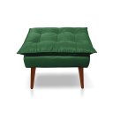 Ver imagem 3 de Kit 02 Poltrona Opala Decorativa + 01 Puff Opala Suede