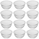 Ver imagem 1 de Conjunto 12 Bowls de Cristal Tigelas 400ml Doces Sobremesas Aperitivos Pearl Wolff
