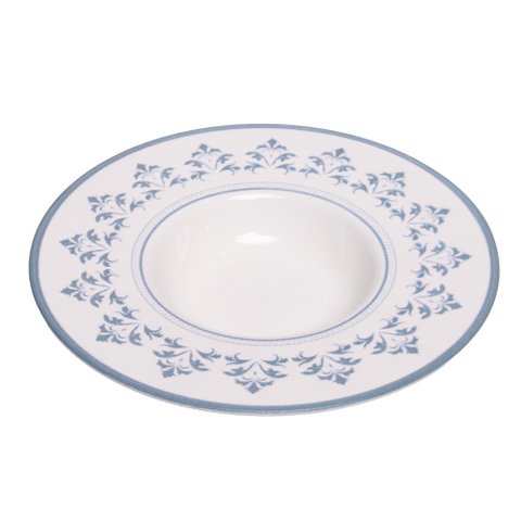 Prato para Risoto Porto 28cm Azul Cerâmica - Wolff