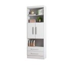 Ver imagem 2 de Estante Livreiro Multiuso 2 Portas e 2 Gavetas Branco