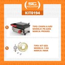 Ver imagem 2 de KIT - Sanduicheira Mini Grill Gás PR-220G + Kit Gás - Progás