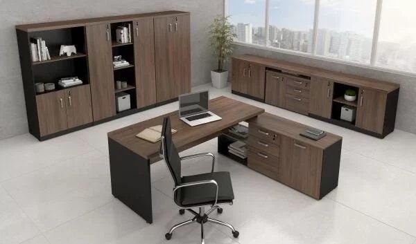 Mesa L Diretor 170x150 Tampo 40m - 6