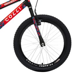 Bicicleta Max Boy Cross Aro 20 Freio V-brake 1 Marcha Preto Fosco - Colli Bike - 4