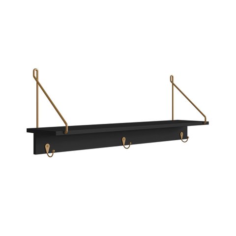 Conjunto Sapateira Basculante com Cantos Arredondados e Prateleira 93cm Orgânico Luna Artesano