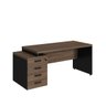 Mesa Para Escritorio  Presidente Reta 1,72x70m + Gaveteiro Pe 40mm + Nicho - 3