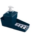 Ver imagem 1 de Conjunto Porta Detergente Azul 600Ml