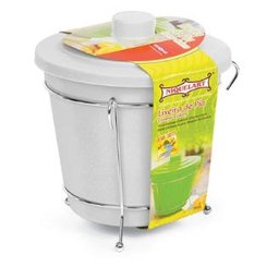 Lixeira Pia com Suporte Branca - 1